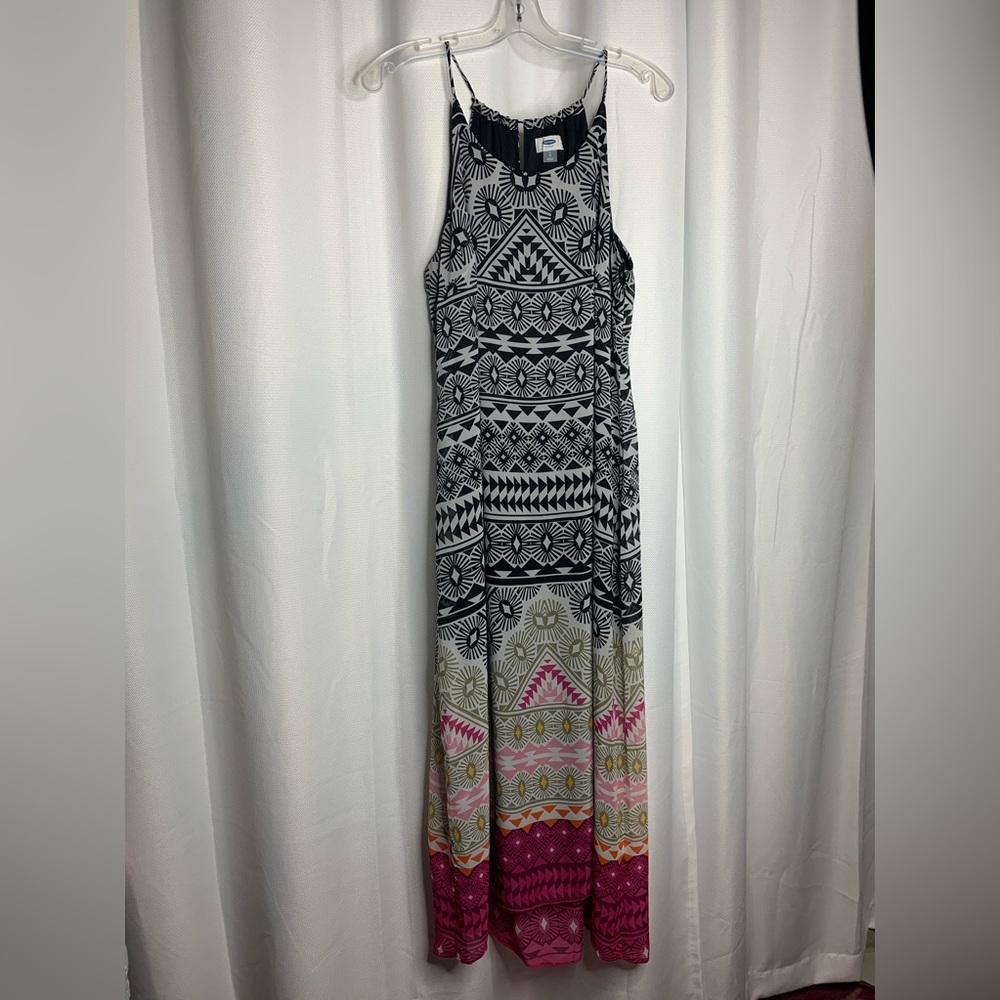 Old Navy Womens High-Low Maxi Dress